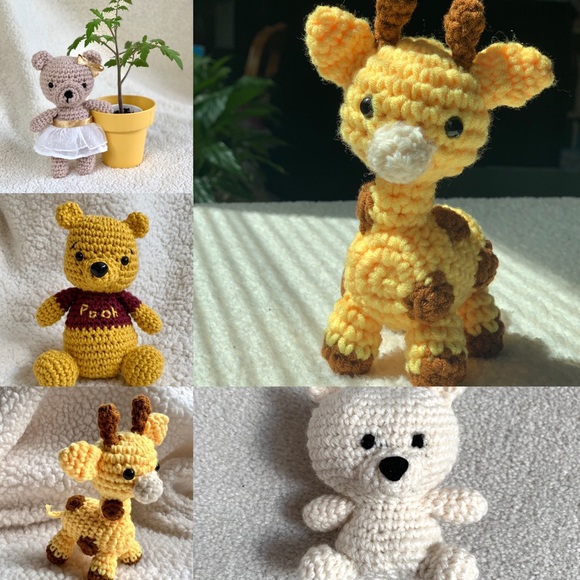 CUSTOM ORDER WELCOME - Hand made crocheted by kid - Picture 2 of 16